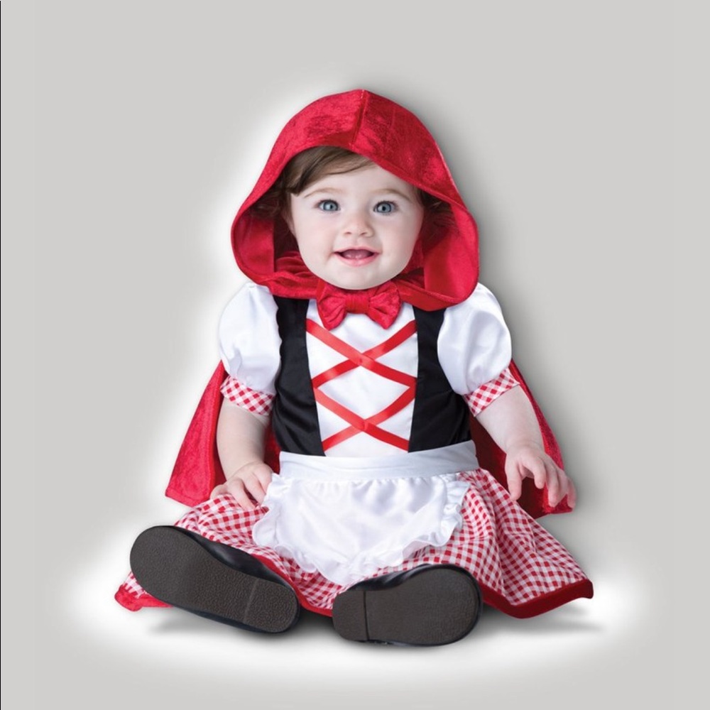 Little red riding hood baby costume